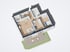 3D-Grundriss Wohnung 3