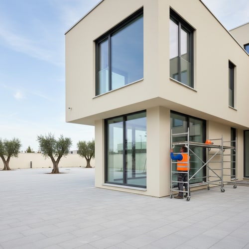 Gedämmte Fassade (WDVS)