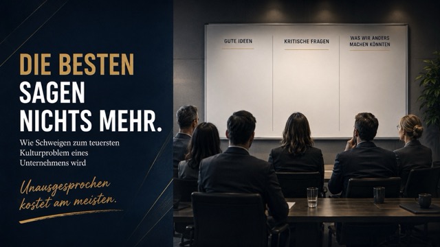 Keynote: Die Besten sagen nichts mehr.