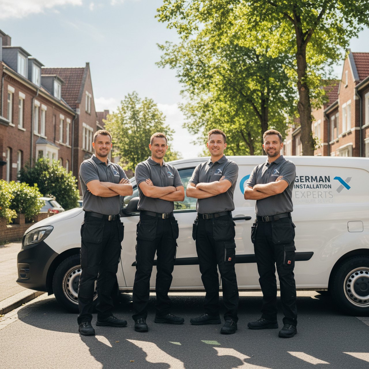 Das IPS-Montageteam · Hamburg