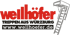 Wellhöfer Treppen aus Würzburg Logo mit Leiter und www.wellhoefer.de