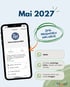 Smartphone zeigt fitref-App für Referendariat NRW mit Infos zu ZFSL Prognosen, Mai 2027.