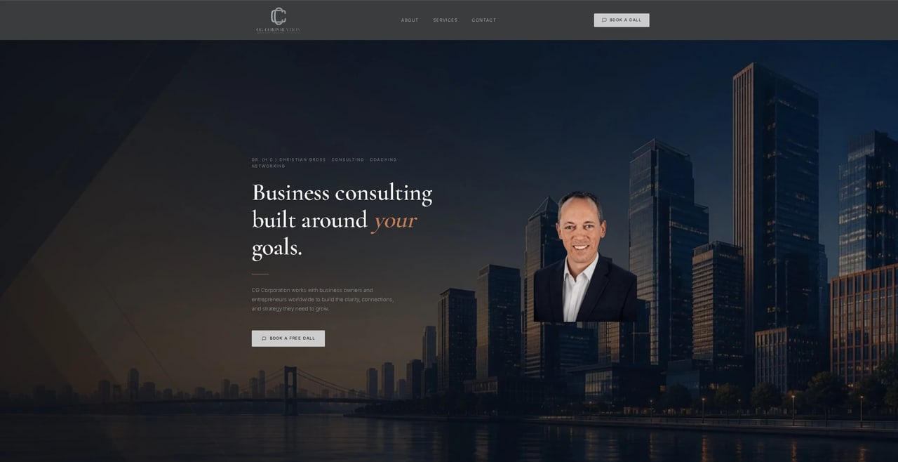 CGC Business Solutions website