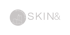 Logo mit Waldkirch-Wappen und dem Text "SKIN & soul COSMETICS" in Grau und Schwarz.