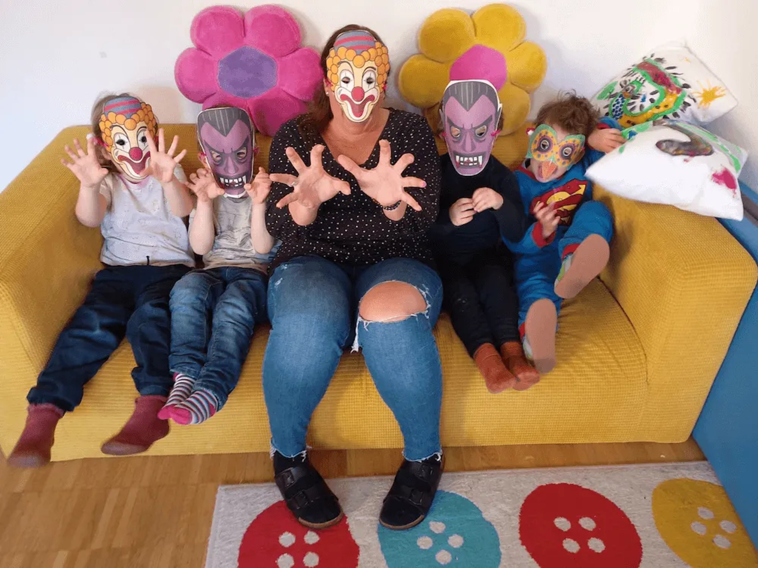Halloween-Stimmung in der Kita Wunderkiste