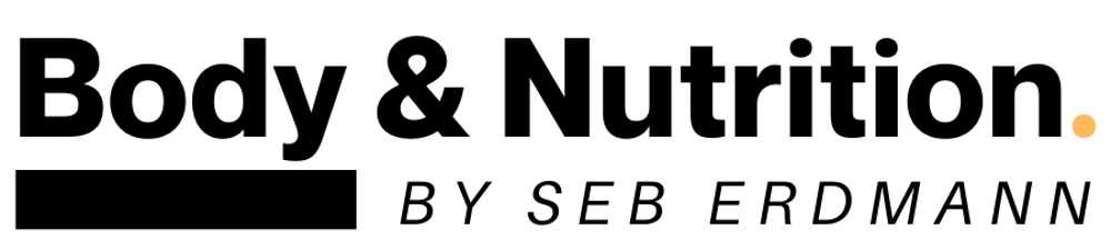 Body & Nutrition logo by Sebastian Erdmann, science-based fitness and nutrition coaching