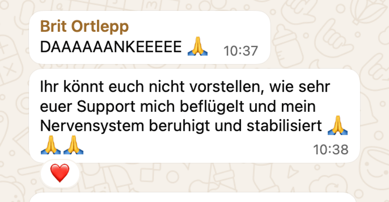 Support, der beflügelt