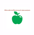 Grüner Apfel und Text: Mikronährstoffberatung & Laboranalysen