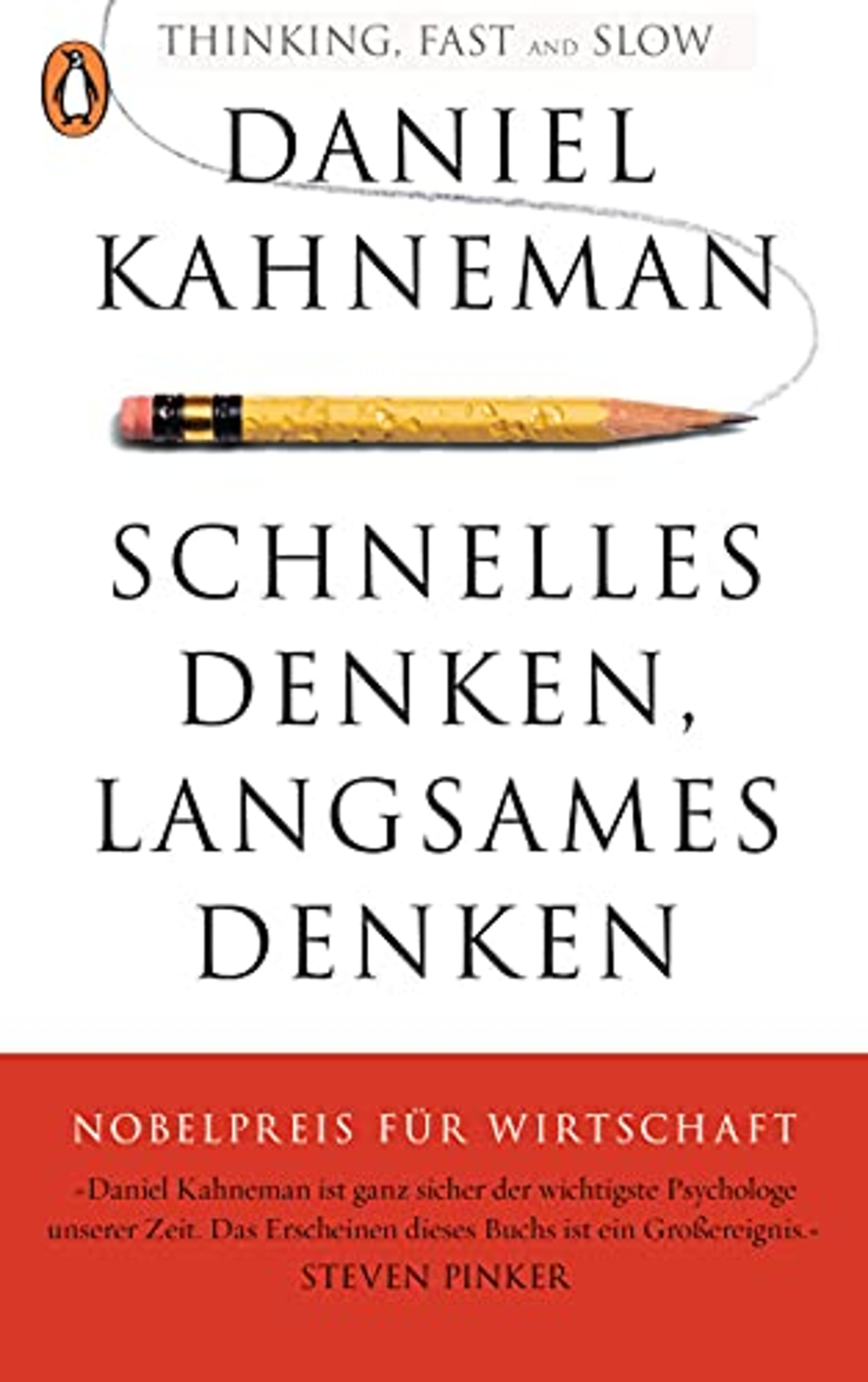 Cover: Schnelles Denken, langsames Denken