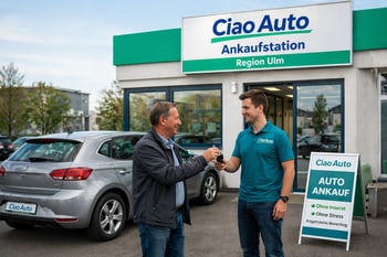 Autoübergabe mit Ciao Auto