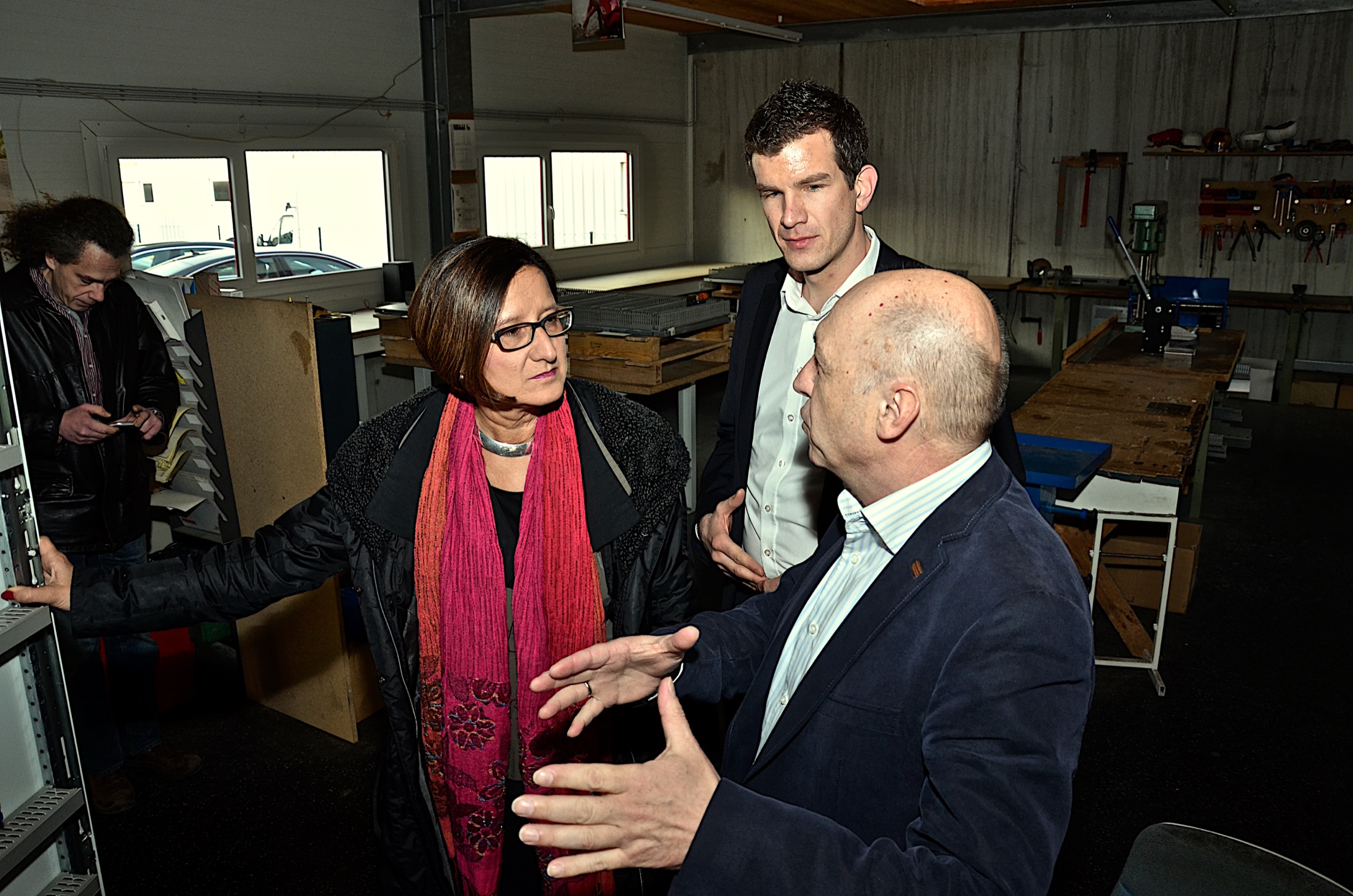 Johanna Mikl-Leitner zu Besuch in der UTNER-Werkstatt