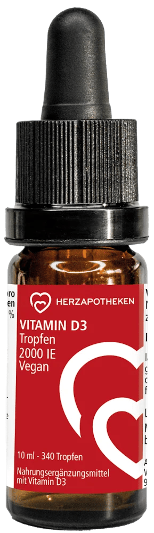 Vitamin D3 Tropfen 2000 IE vegan
