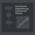 Schrittweise Digitalisierung bestehender Abläufe, mit Flussdiagramm und aufsteigendem Pfeil auf einem Diagramm.