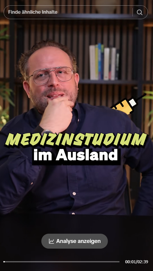 Standbild aus dem Video zum Medizinstudium an der University of Nicosia