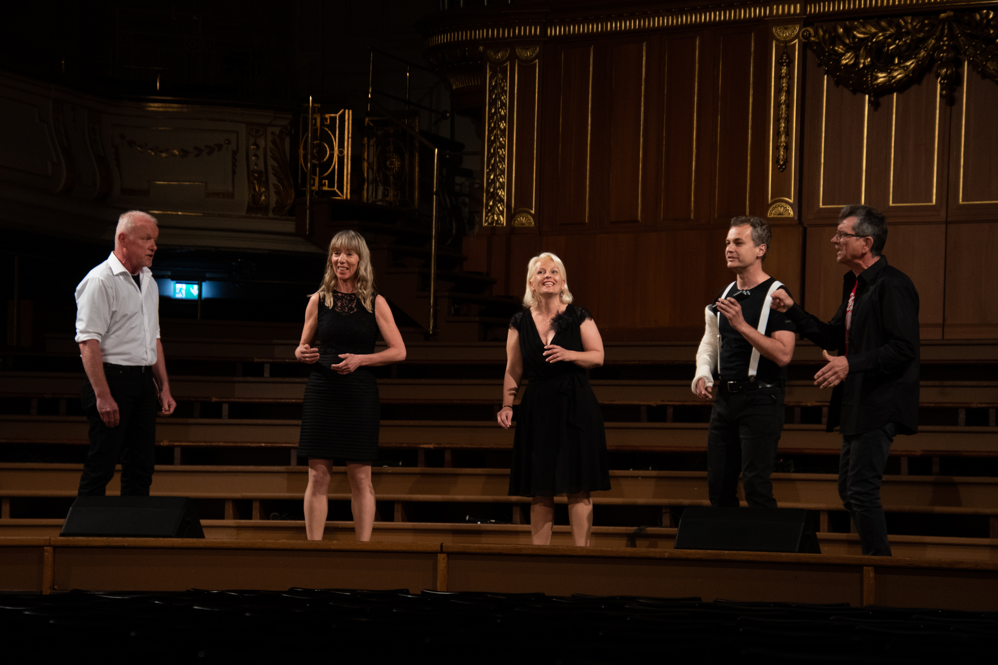The Stainztal Combo on stage during the Long Night of Choirs, Voices of Spirit 2021, Graz