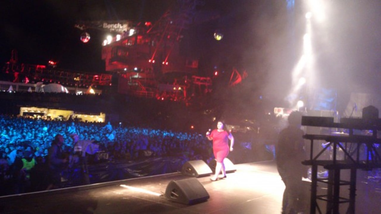 Auftritt von Gossip beim Melt Festival