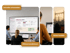 Personen nutzen Software an Bildschirmen mit Texten wie „Schneller entscheiden“, „Effizient koordinieren“, „Sicher handeln“ - Notfall- und Krisenmanager (NKM®).
