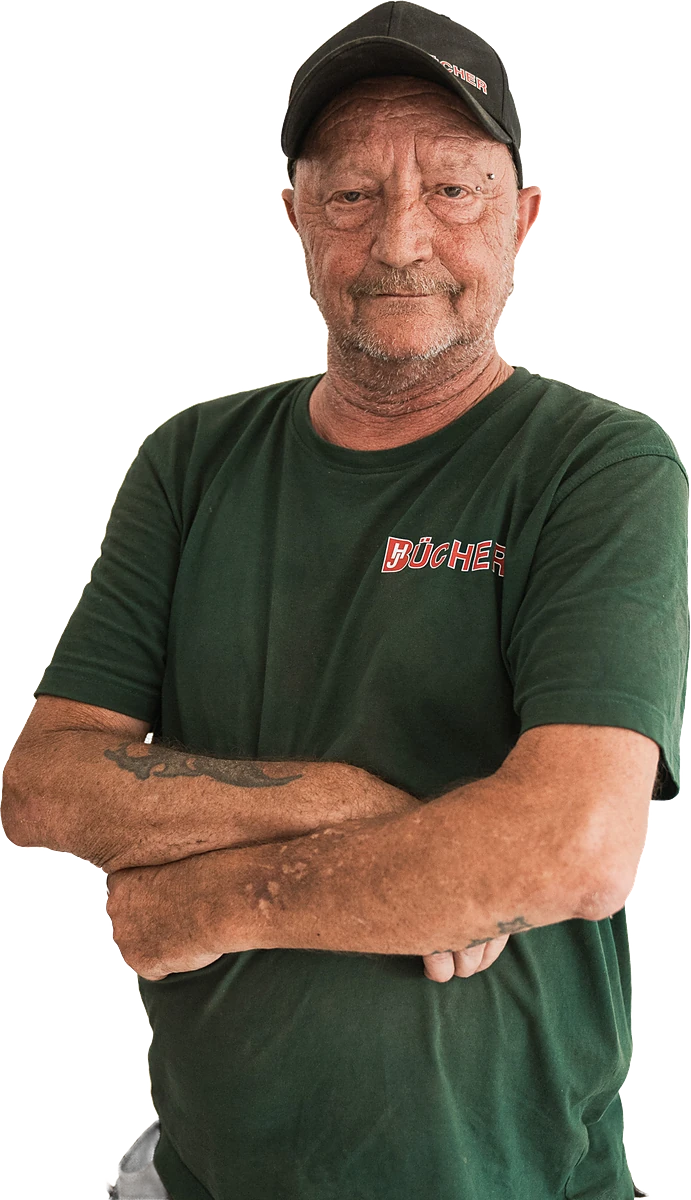 Willi Engels, Kieswerk bei Bücher Containerdienst