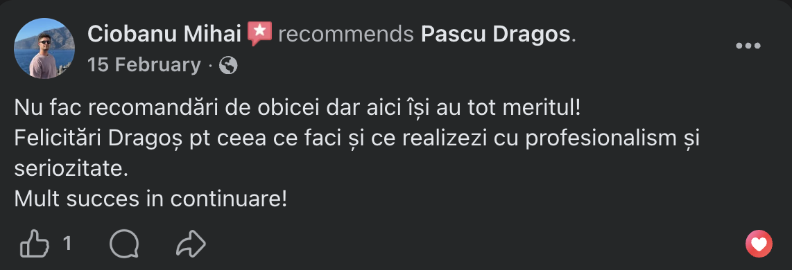 Recenzii Facebook