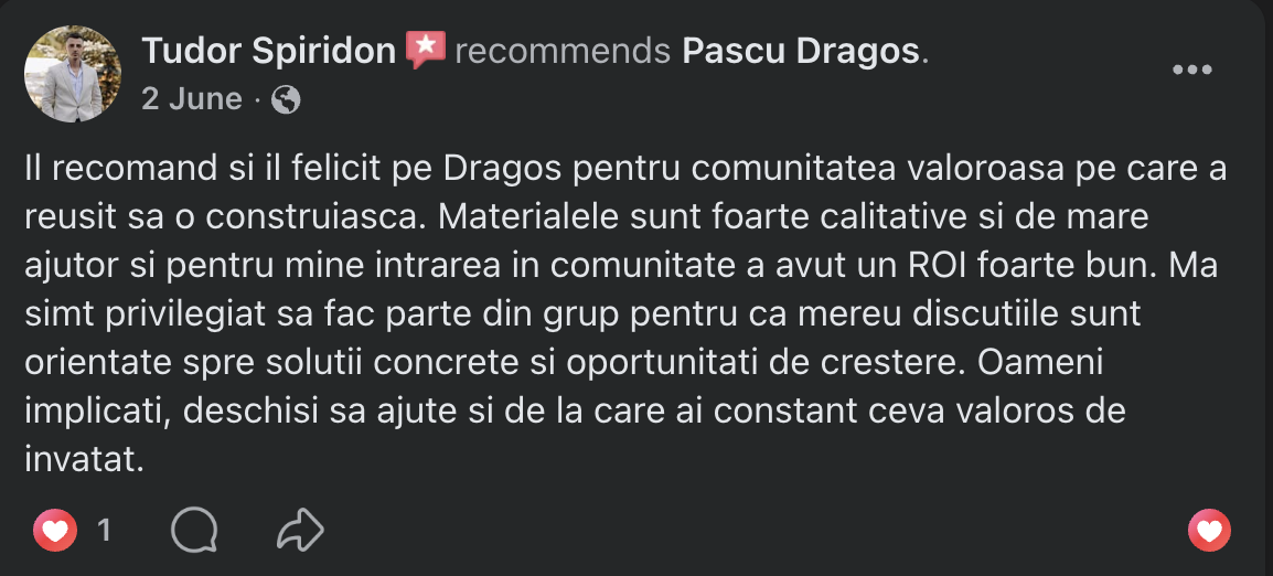 Recenzii Facebook