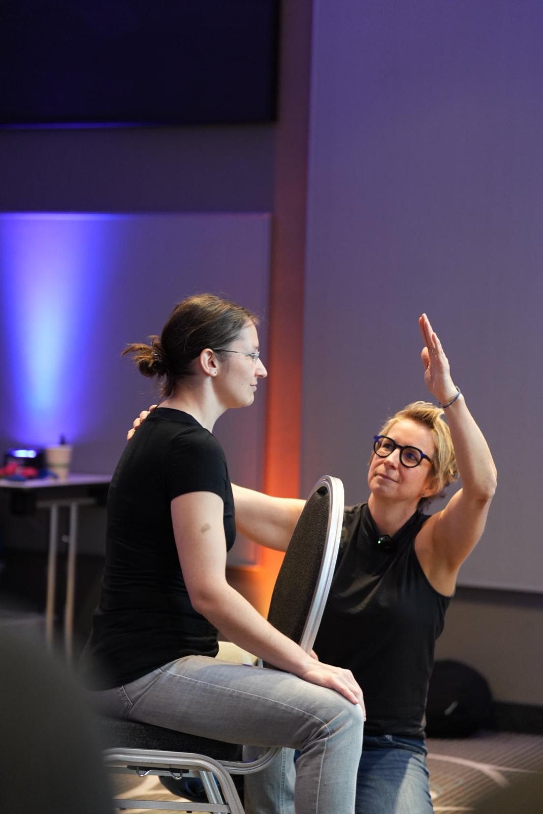 Nicole Matthiessen in der Praxis