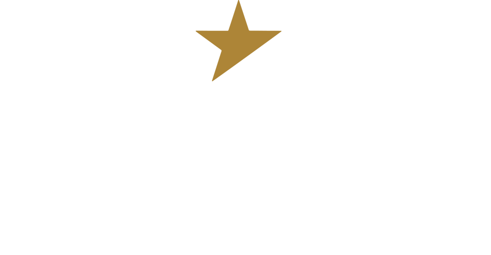 Logo: Goldener Stern über weißem A, darunter "AbschlussAtelier" und "Graduation Fashion" auf grünem Hintergrund.
