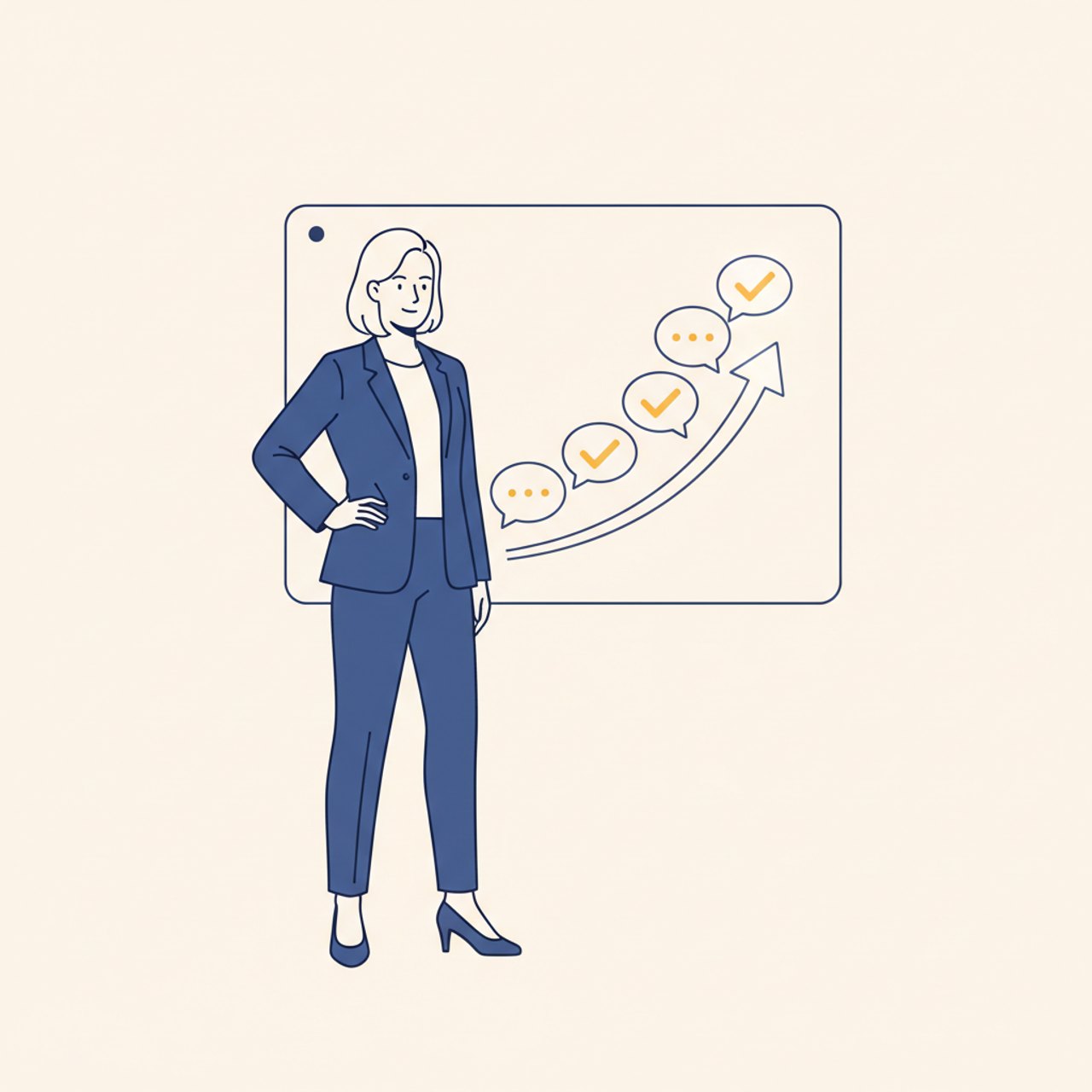 Illustration: Mehr qualifizierte Kundenanfragen durch eine strategisch aufgebaute Website für Hundedienstleister, Hundeschulen und Hundetrainer