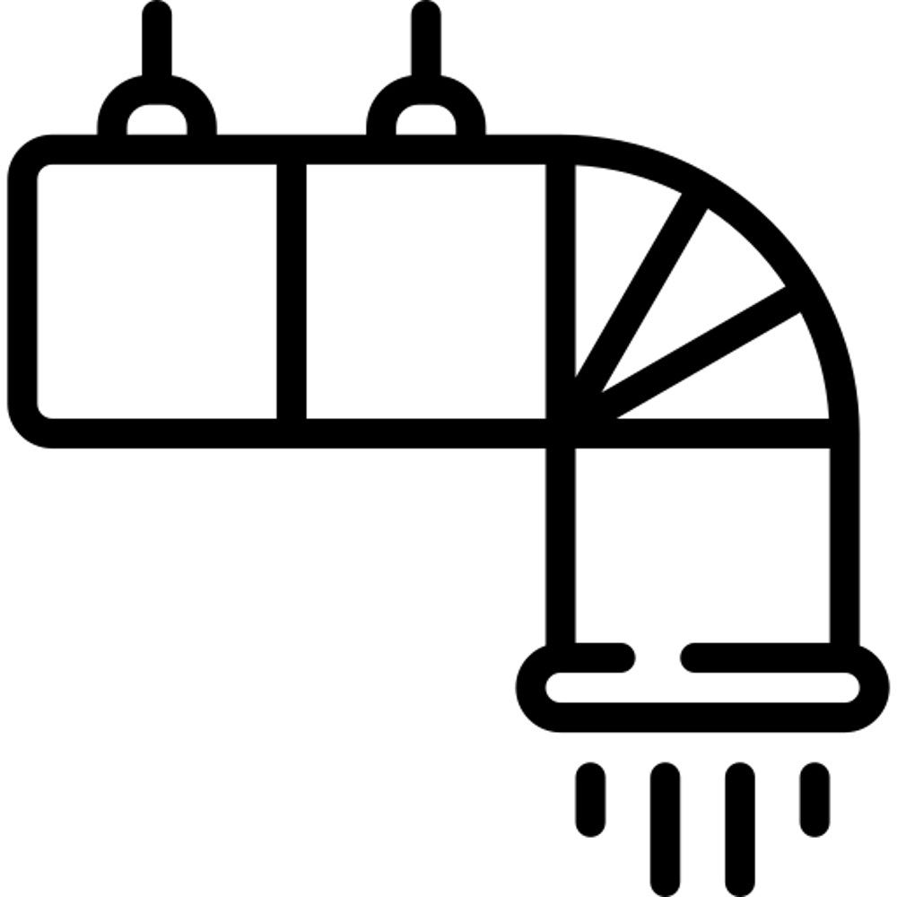 Icon Lüftungskanal Reinigung – systematische Kanalreinigung nach DIN EN 15780 in der Region Rastatt