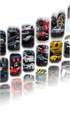 Kleine Vorschaubilder von verschiedenen Sportwagen, darunter Audi, BMW, Porsche und Ferrari.