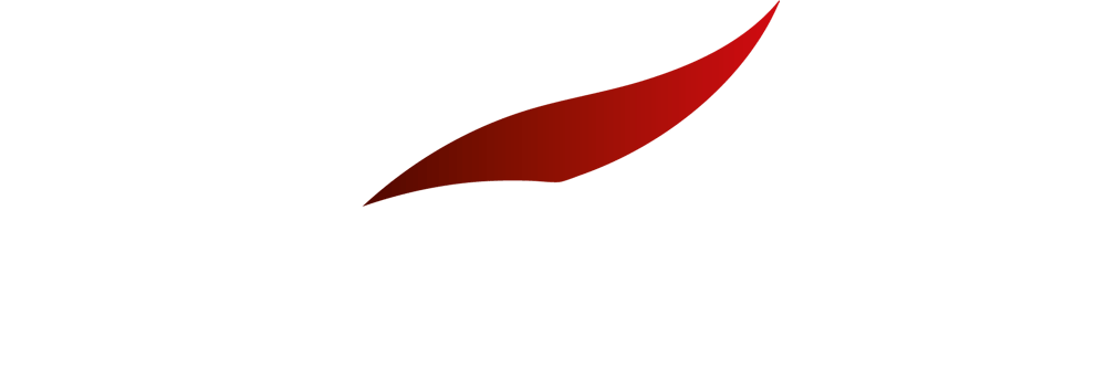 Logo von Cura Properties mit weißem Text und einem roten, geschwungenen Symbol darüber auf grünem Hintergrund.