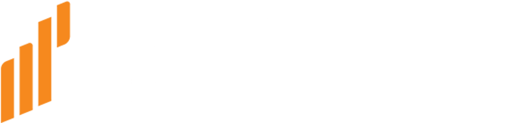 Logo mit dem Text "Conversion PRO" in Weiß und einem orangefarbenen Säulendiagramm-Symbol.