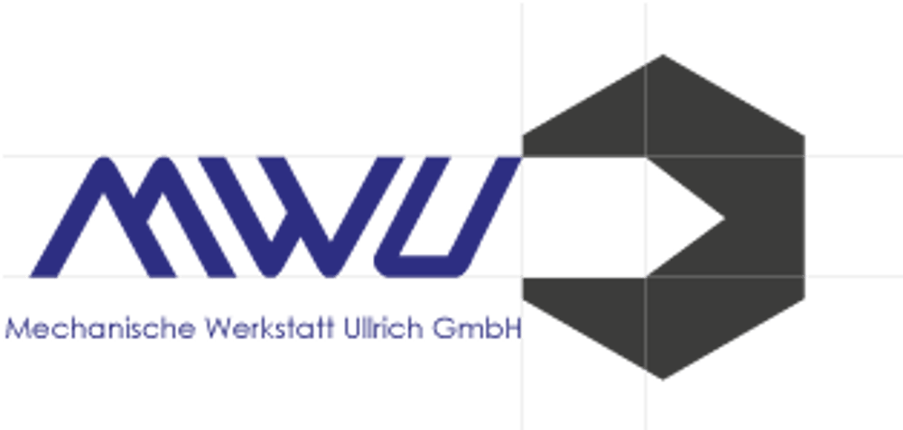 MWU Mechanische Werkstatt Ullrich GmbH Logo auf grünem Hintergrund.