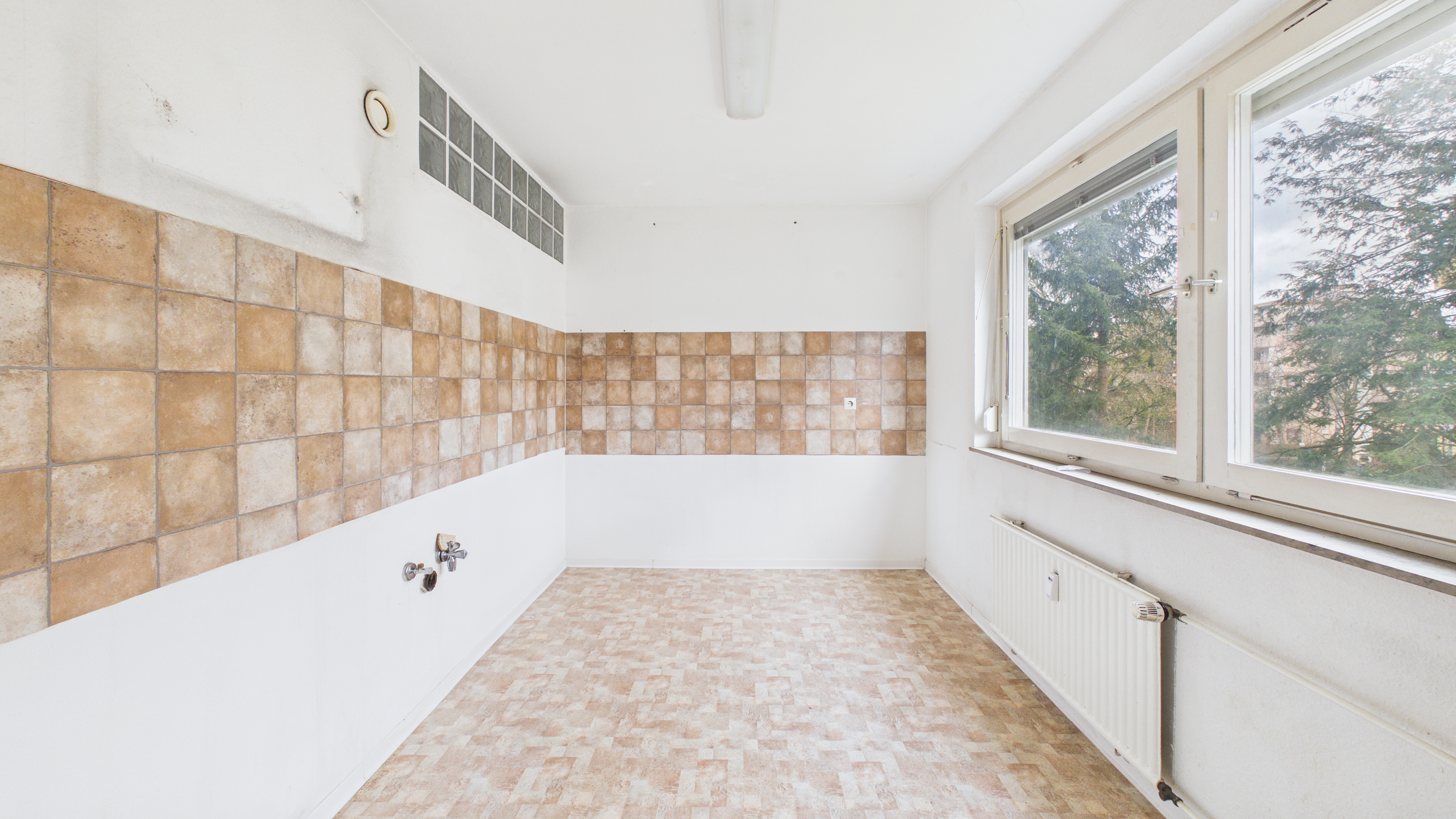 Wohnung vor der Renovierung
