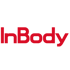 Rotes InBody-Logo auf dunkelgrünem Hintergrund.