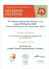 Urkunde für Simeon Schmidt: Preis der Jungen Presse Niedersachsen für den Film „Time after Time".