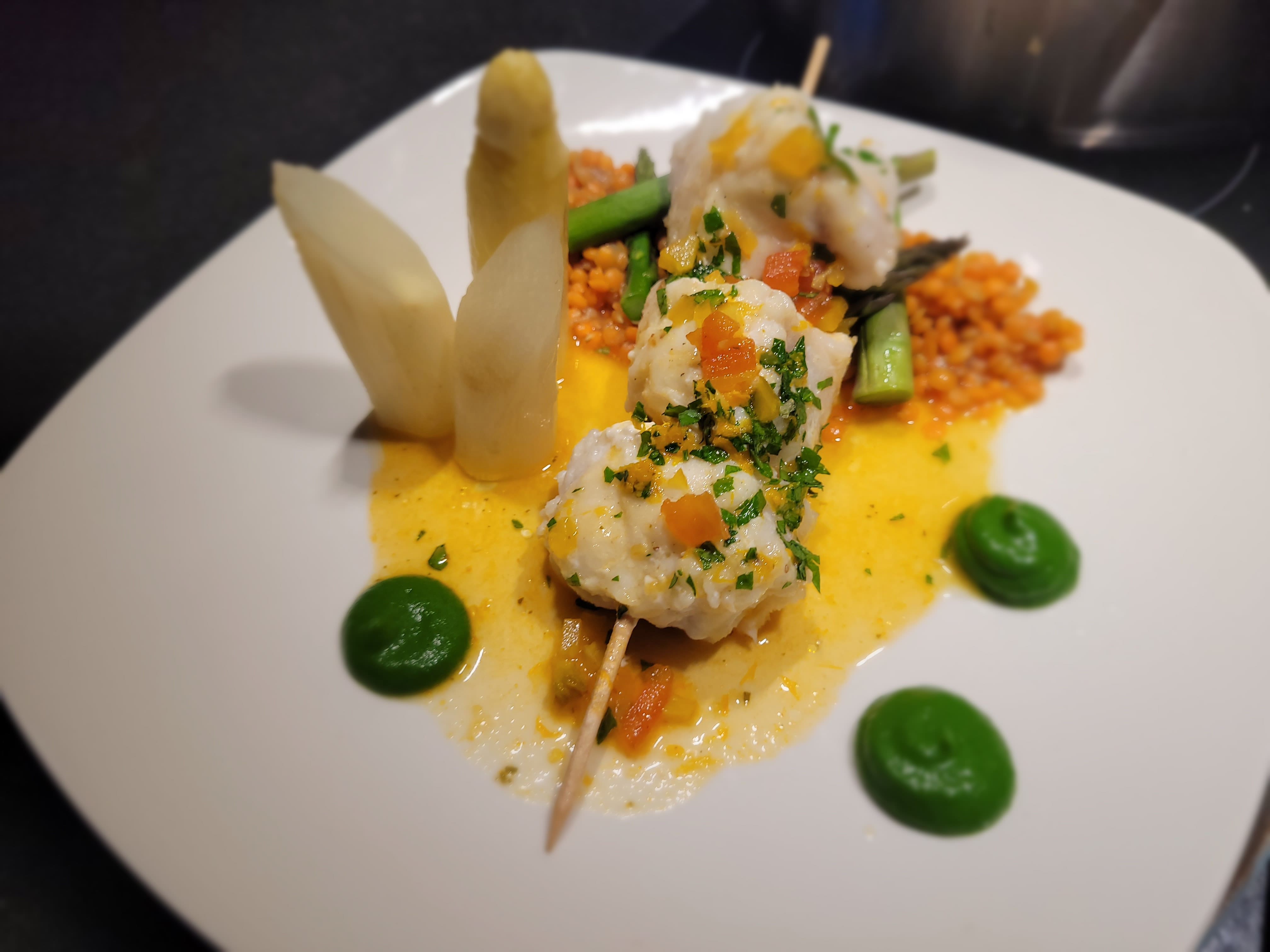 Pilzpolenta mit Pfifferlingen