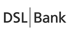 Das Logo zeigt den Text "DSL Bank" in dunklen Buchstaben auf grünem Hintergrund.