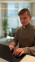 Lukas Förster working