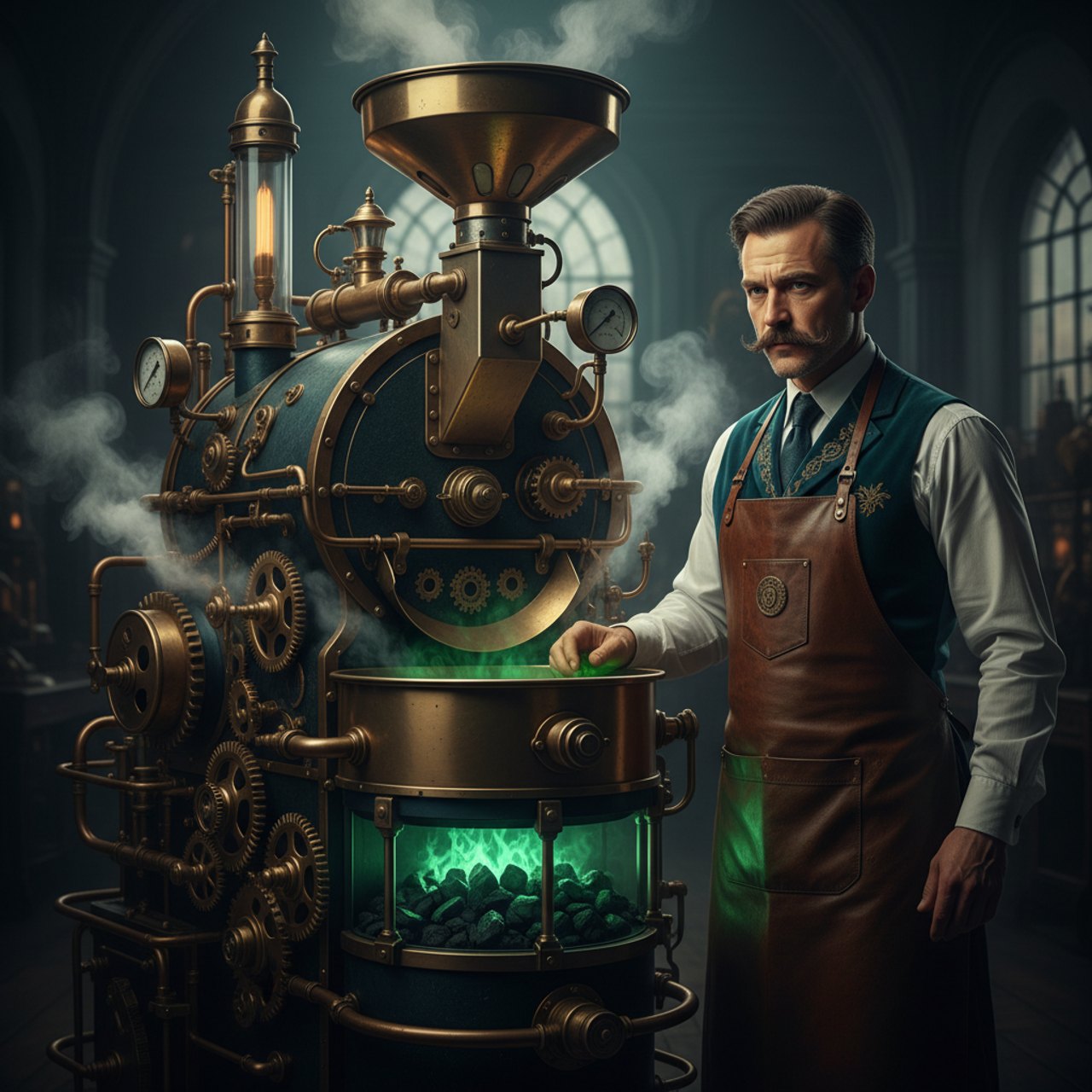 Kaffee-Apparatur