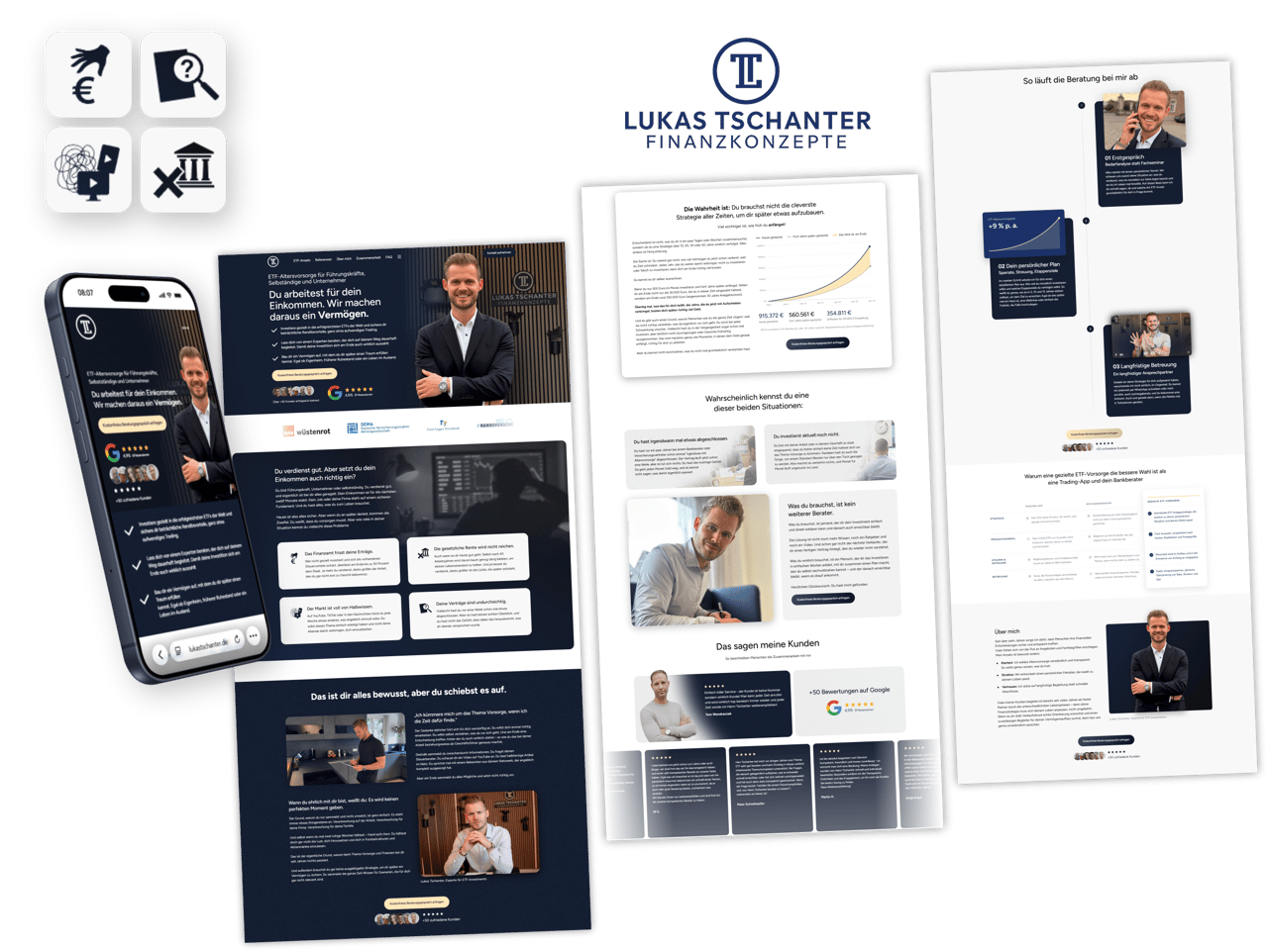 Website-Projekt Lukas Tschanter Finanzkonzepte