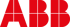 Rotes ABB-Logo auf dunkelgrünem Hintergrund.