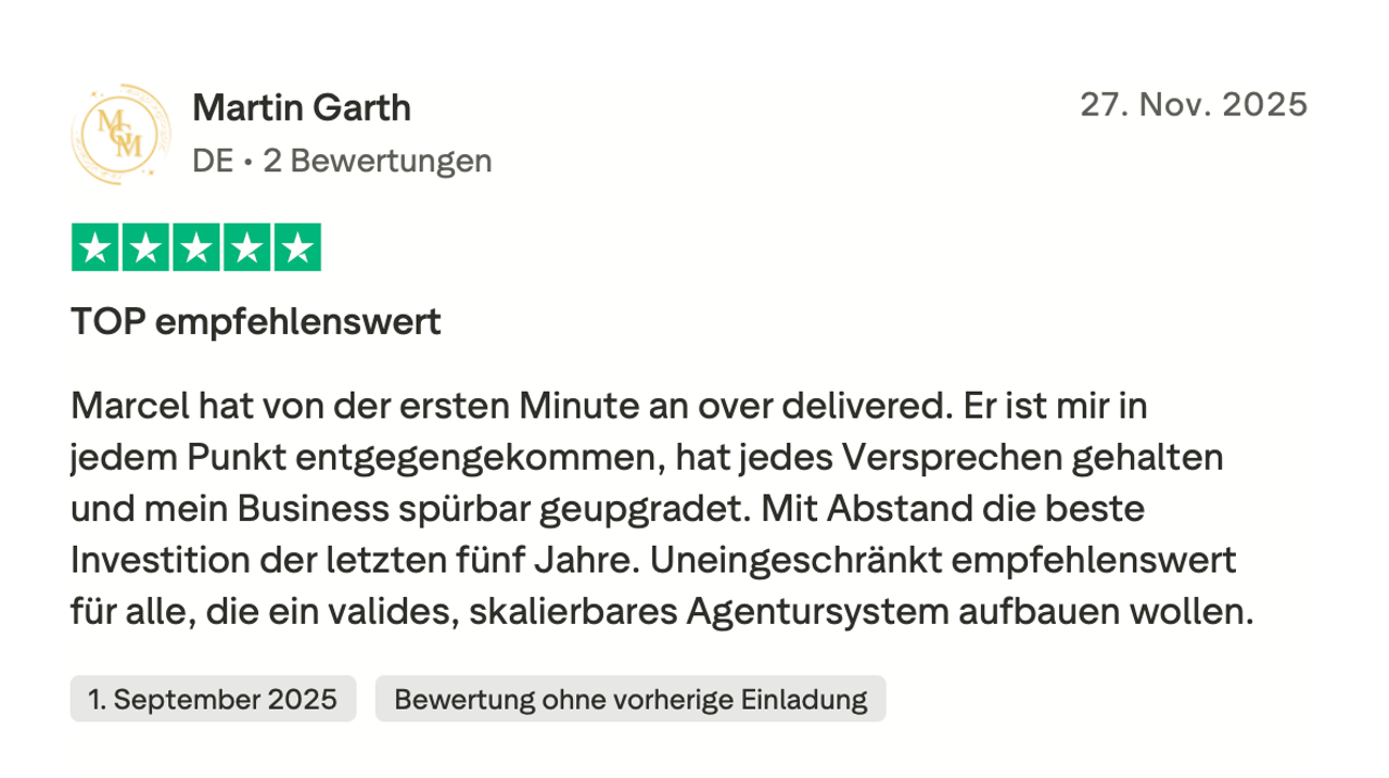 Kundenbewertung
