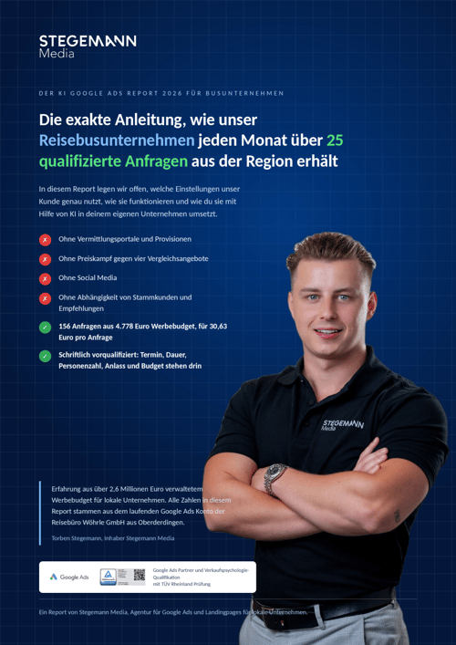 Branchenreport Busunternehmen – Titelseite