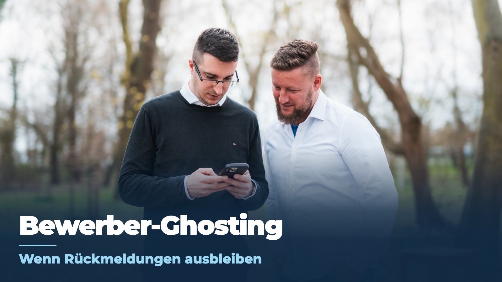 Bewerber-Ghosting: Titelbild mit Christian Wolfram