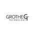 Grothe Technology Logo mit grauer Schrift Grothe Technology und stilisiertem G.