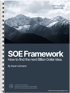 Spiral-bound book cover, "SOE Framework: How to find the next Billion Dollar Idea. By Xaver Lehmann."