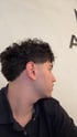 Curly Top Fade