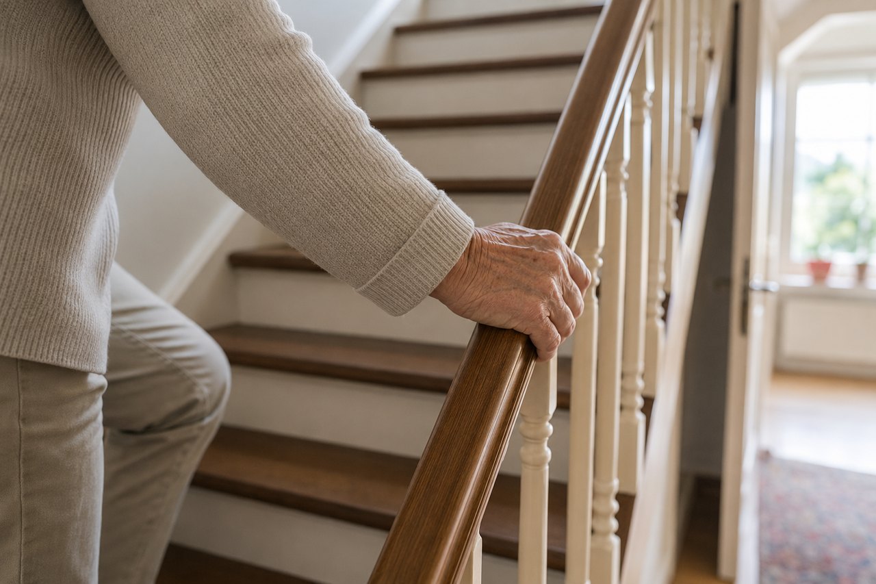 Die Treppe wird zur täglichen Hürde