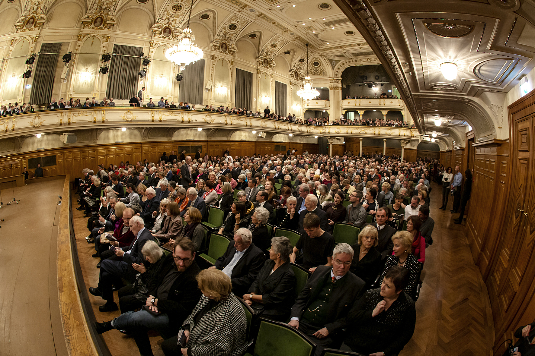The King's Singers open their anniversary programme in the Stefaniensaal, Voices of Spirit 2018, Graz