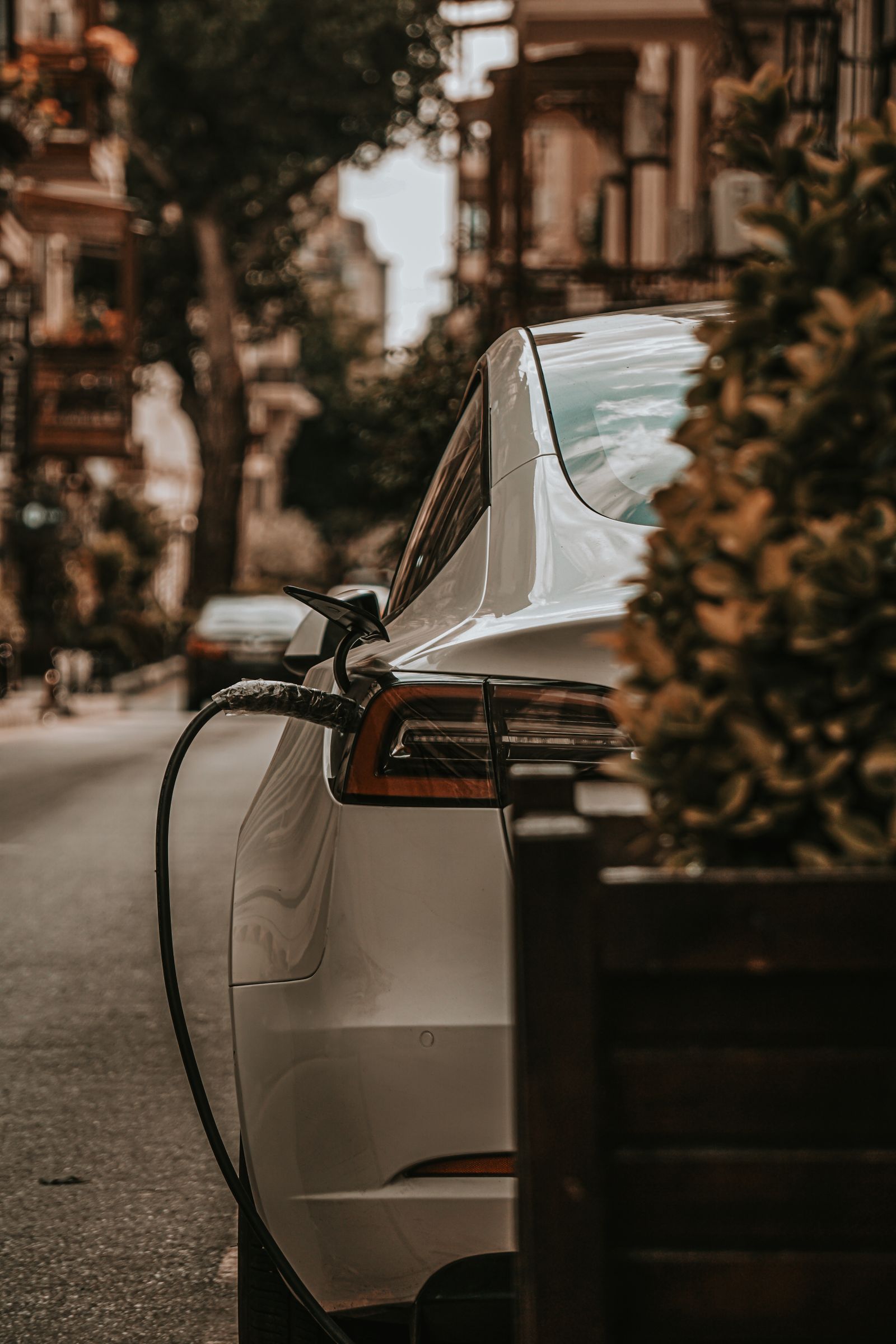 Electric vehicle charging at a residential charger